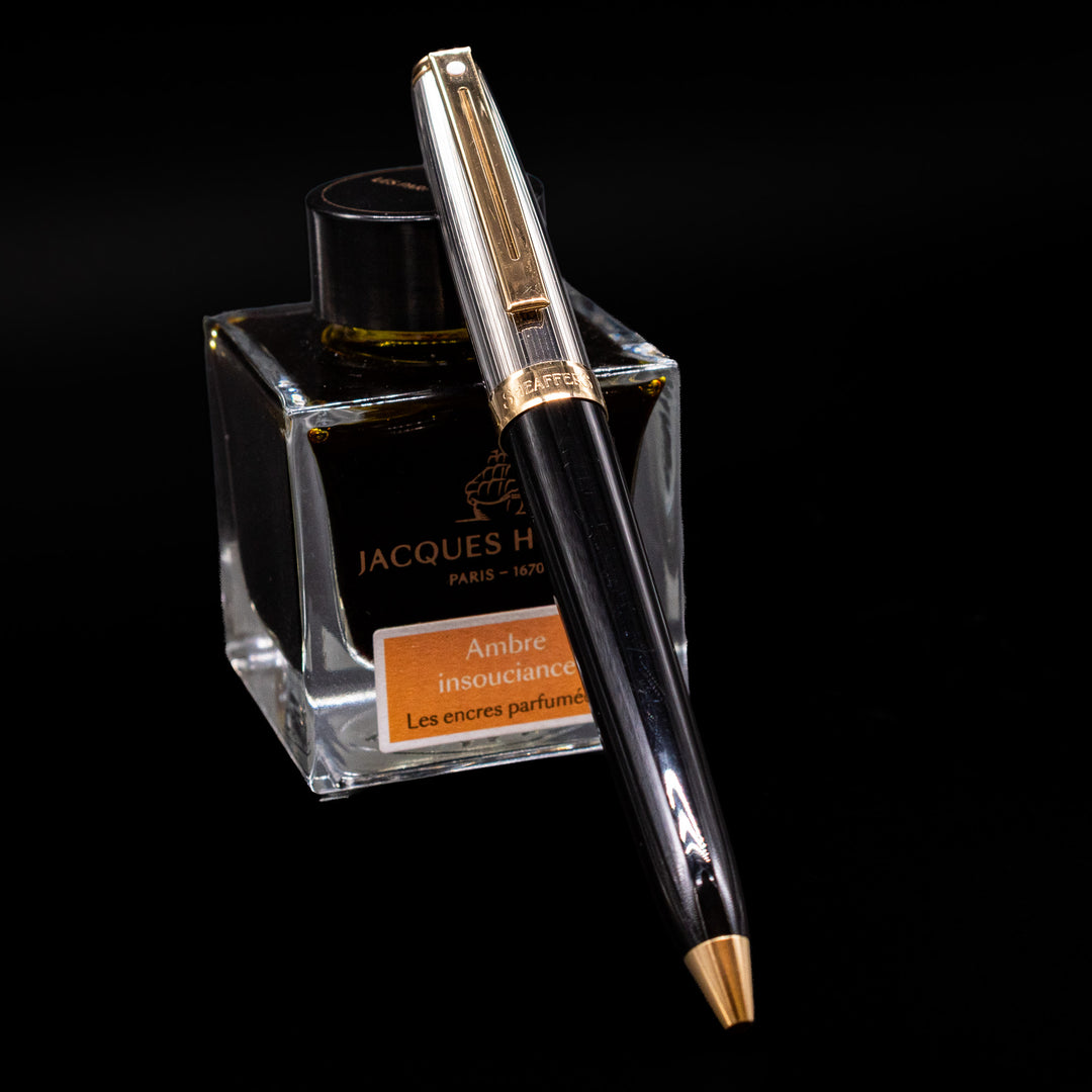筆記具 2000XX prelude Sheaffer Prelude Ballpoint Pen - Black Onyx Lacquer with Chrome