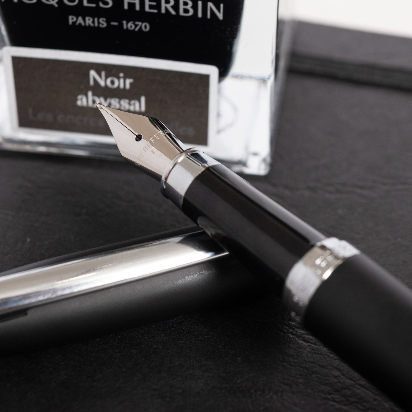 Sheaffer VFM Fountain Pen - Matte Black stainless steel nib