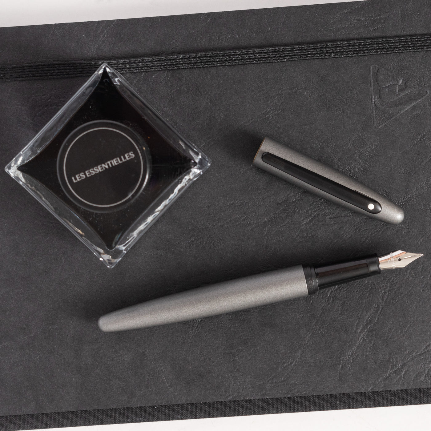  Sheaffer VFM Fountain Pen - Matte Grey with Black Trim inexpensive
