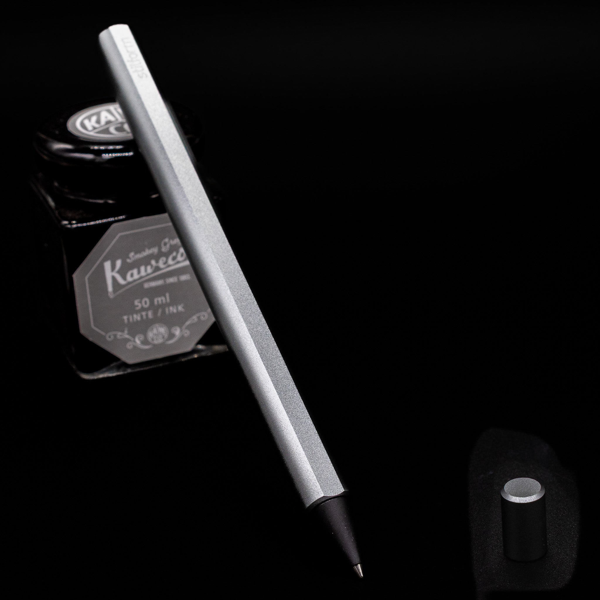 Stilform FLOW Rollerball Pen – Comet Grey Aluminum – Truphae