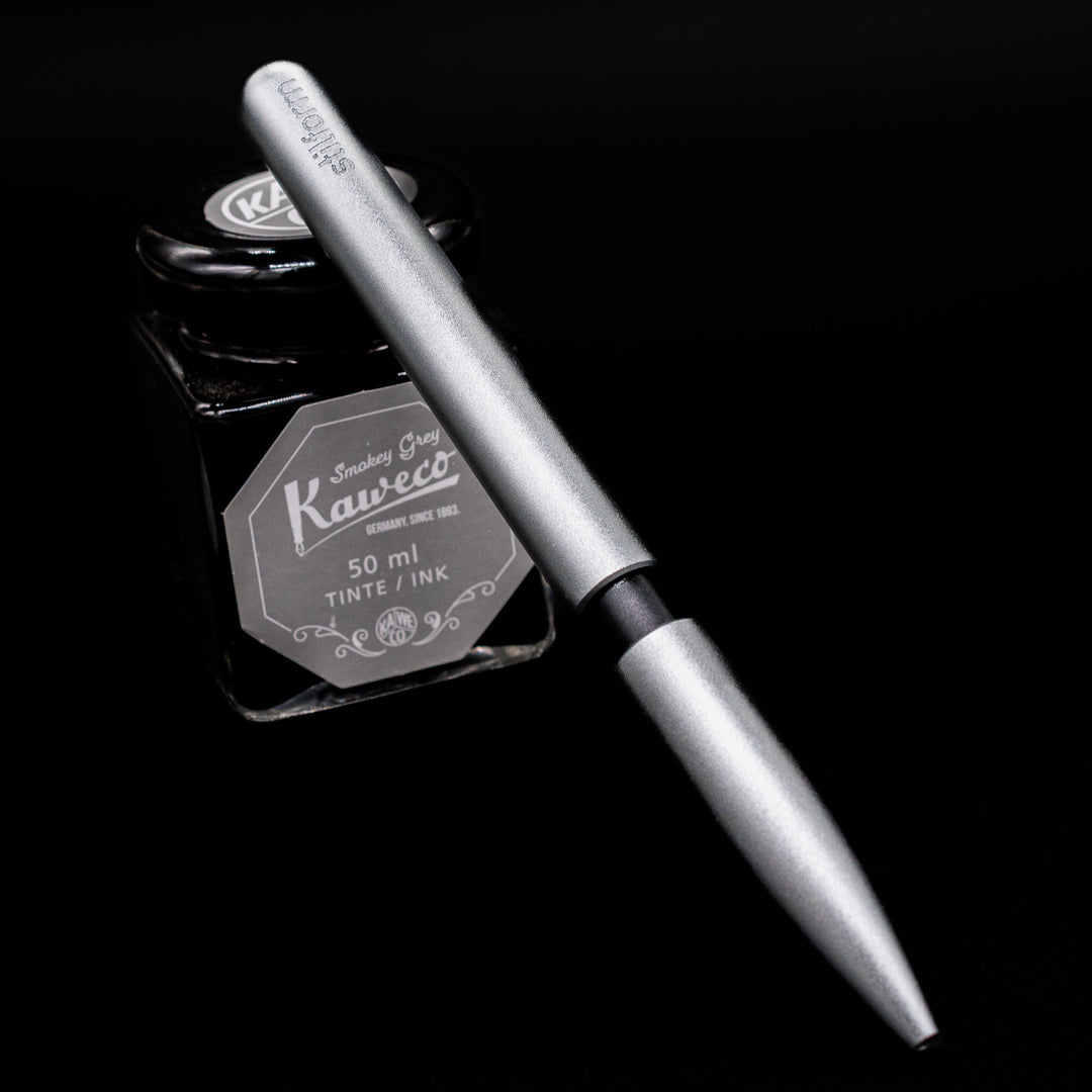 stilform Pen aluminum Comet Grey ボールペン Stilform PEN Ballpoint Pen – Comet Grey Aluminum – Truphae