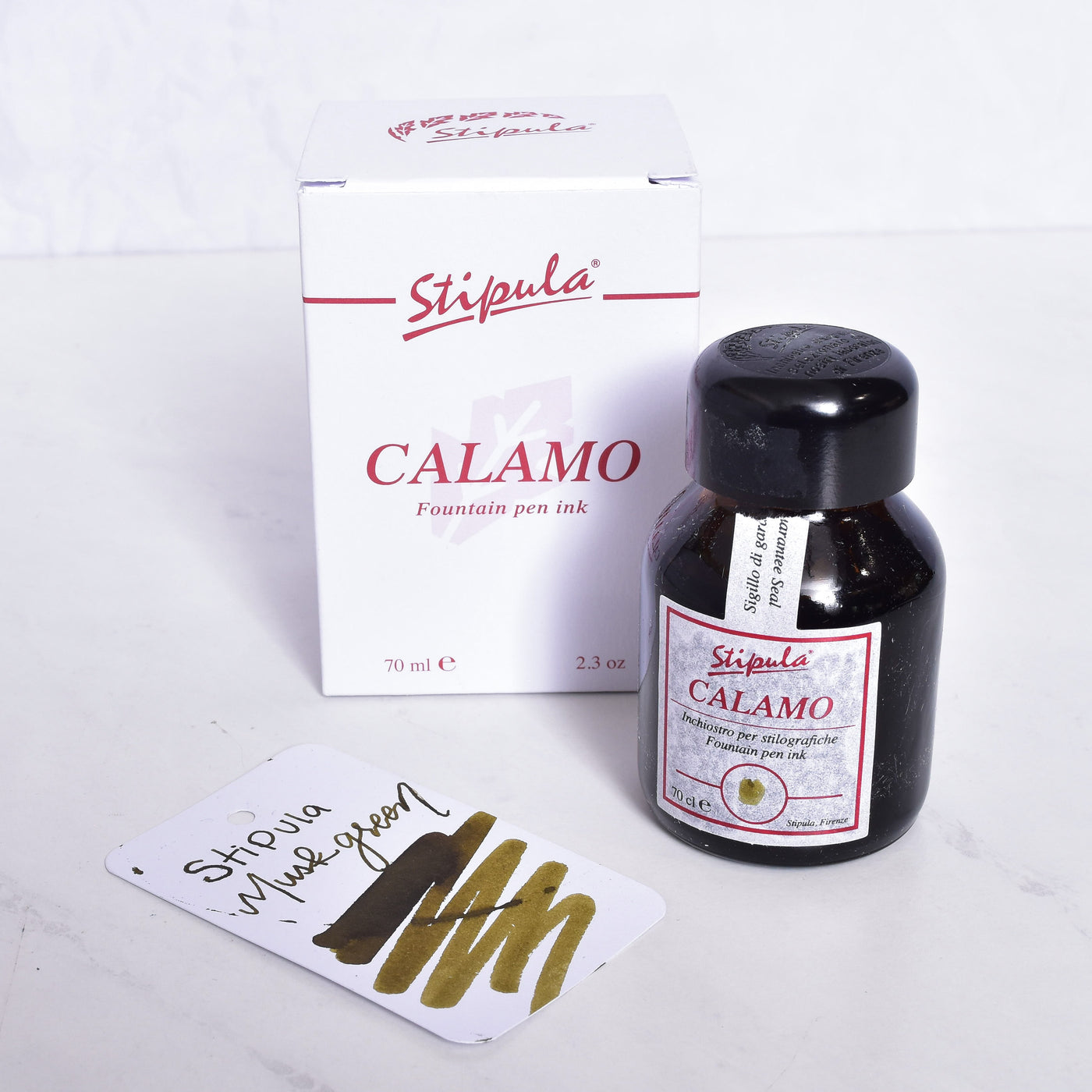 Stipula Calamo Musk Green Ink Bottle