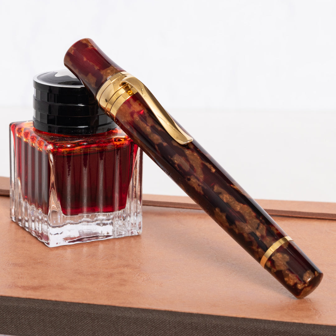 Stipula Leonardo da Vinci Amber Limited Edition Fountain Pen – Truphae