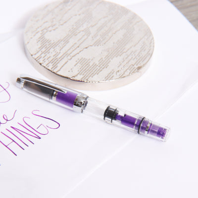 TWSBI Mini AL Grape Fountain Pen Capped