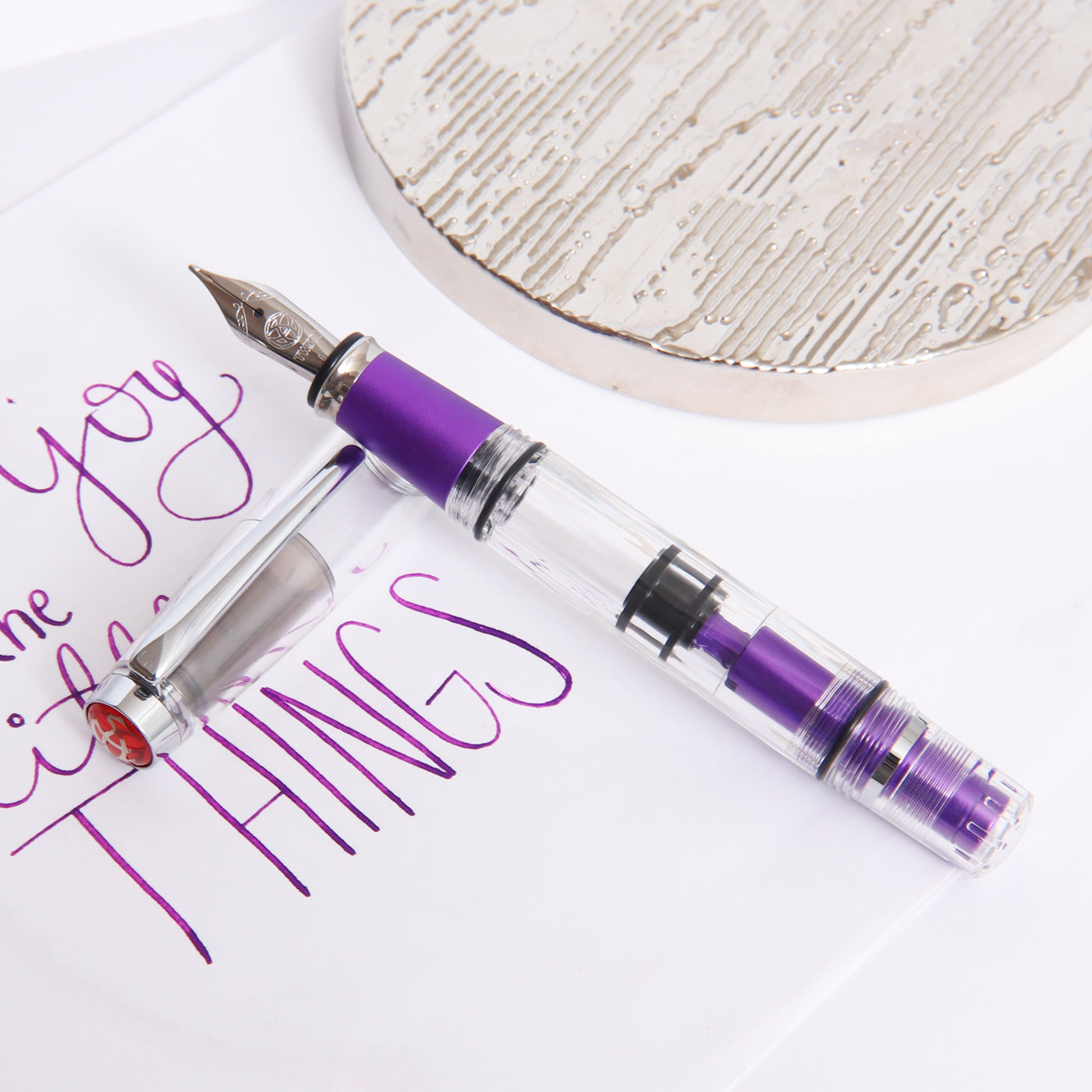 TWSBI Mini AL Grape Fountain Pen