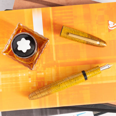 Taccia Miyabi Kaga Summer Shimmer Fountain Pen gold trim