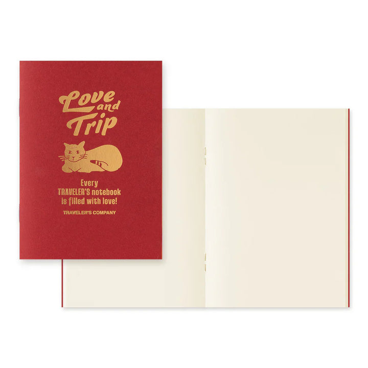 Traveler's Company Love and Trip Red Passport Notebook – Truphae