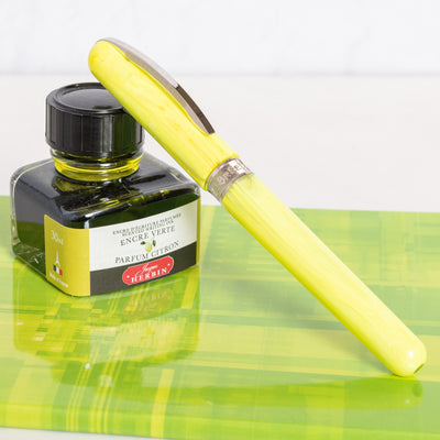 Visconti Breeze Lemon Fountain Pen Capped