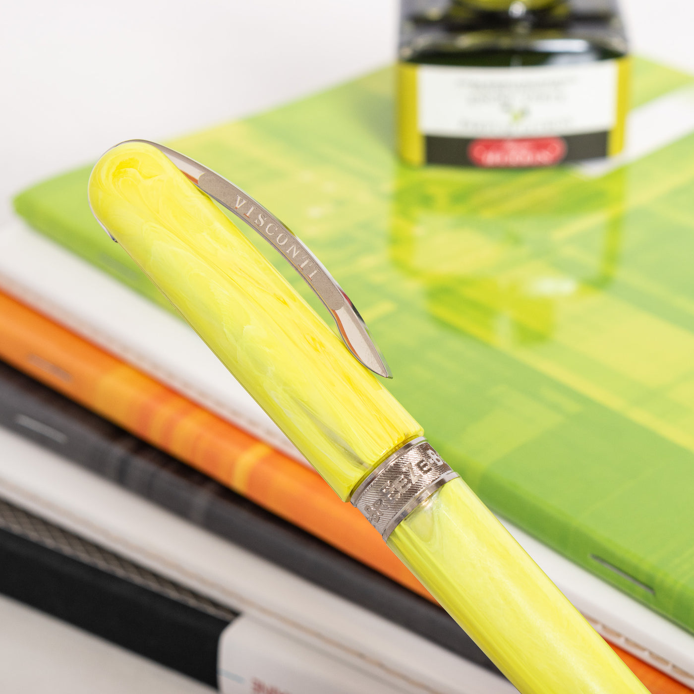 Visconti Breeze Lemon Fountain Pen Clip