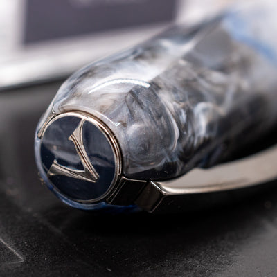 Visconti Comedia Limited Edition Fountain Pen - Caronte cap top