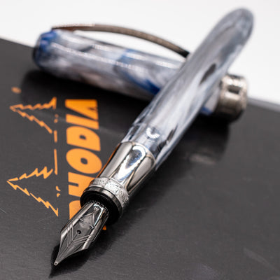 Visconti Comedia Limited Edition Fountain Pen - Caronte uncapped