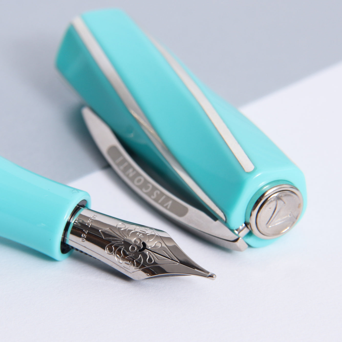 Visconti Divina Elegance Wave Fountain Pen Nib Details