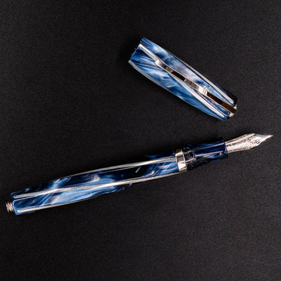 Visconti Divina Elegance Imperial Blue Fountain Pen new