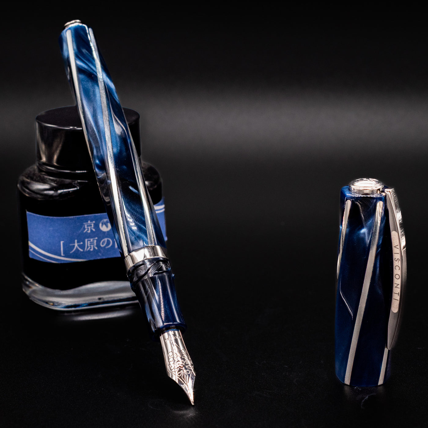 Visconti Divina Elegance Imperial Blue Fountain Pen
