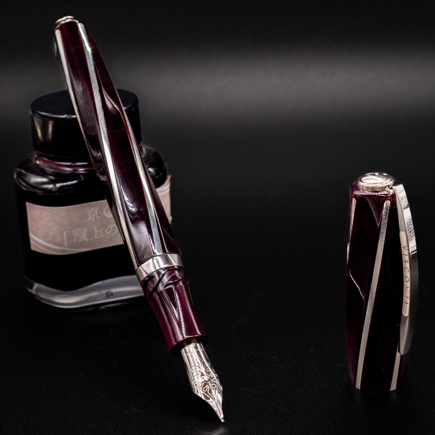 Visconti Divina Elegance Bordeaux Fountain Pen