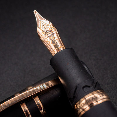 Visconti Homo Sapiens Bronze Age Fountain Pen 18k gold nib