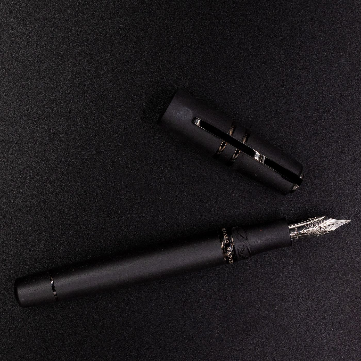 Visconti Homo Sapiens Dark Age Fountain Pen black
