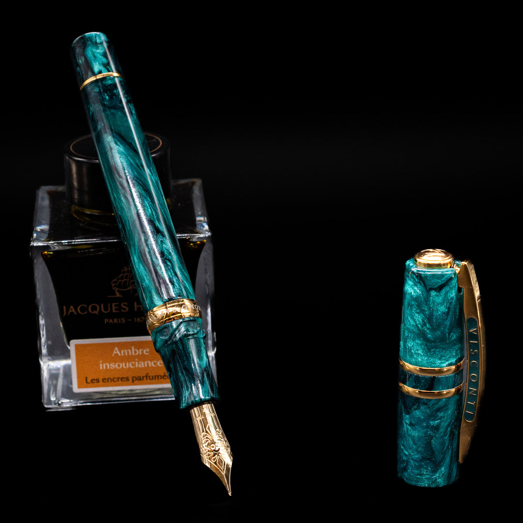 Visconti Homo Sapiens Dark Emerald LE Fountain Pen – Truphae