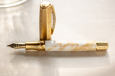 Visconti Il Magnifico Calacatta Gold Fountain Pen 2024