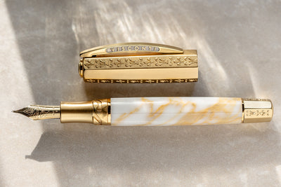 Visconti Il Magnifico Calacatta Gold Fountain Pen LE 188