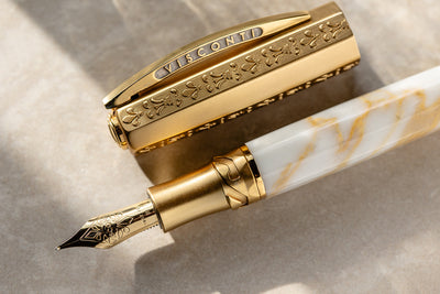 Visconti Il Magnifico Calacatta Gold Fountain Pen Limited Edition