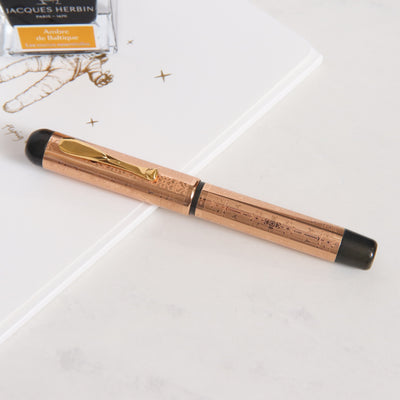Visconti Le Grottesche Vatican Museum Rose Gold Fountain Pen - Preowned Capped