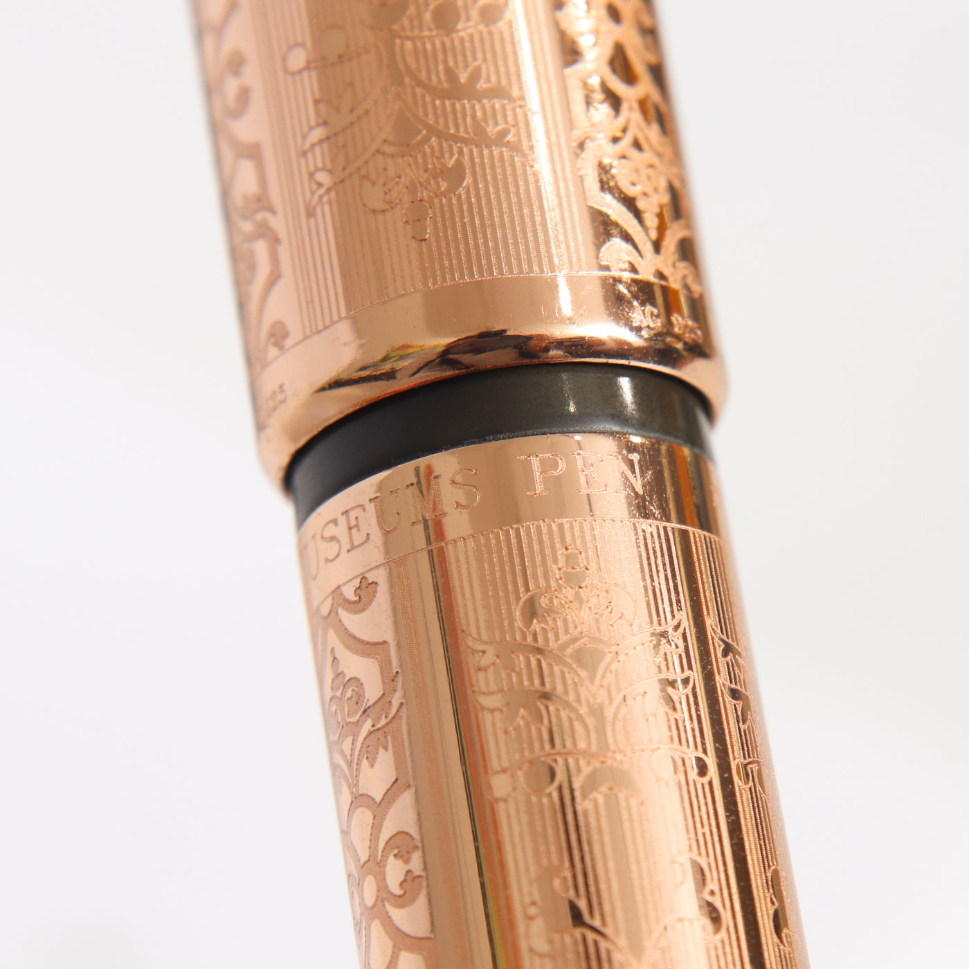 Visconti Le Grottesche Vatican Museum Rose Gold Fountain Pen - Preowned Engraving