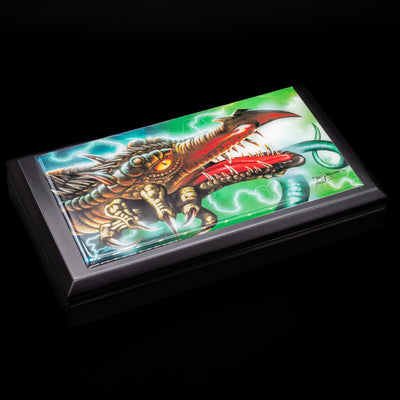 Outer lacquer box box with the dragon head for the Visconti Mazzi Dragon Limited Edition Fountain Pen.