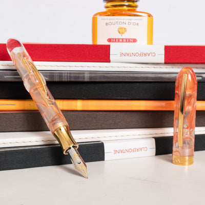 Visconti Millenium Arc Orange Fountain Pen Limited Edition