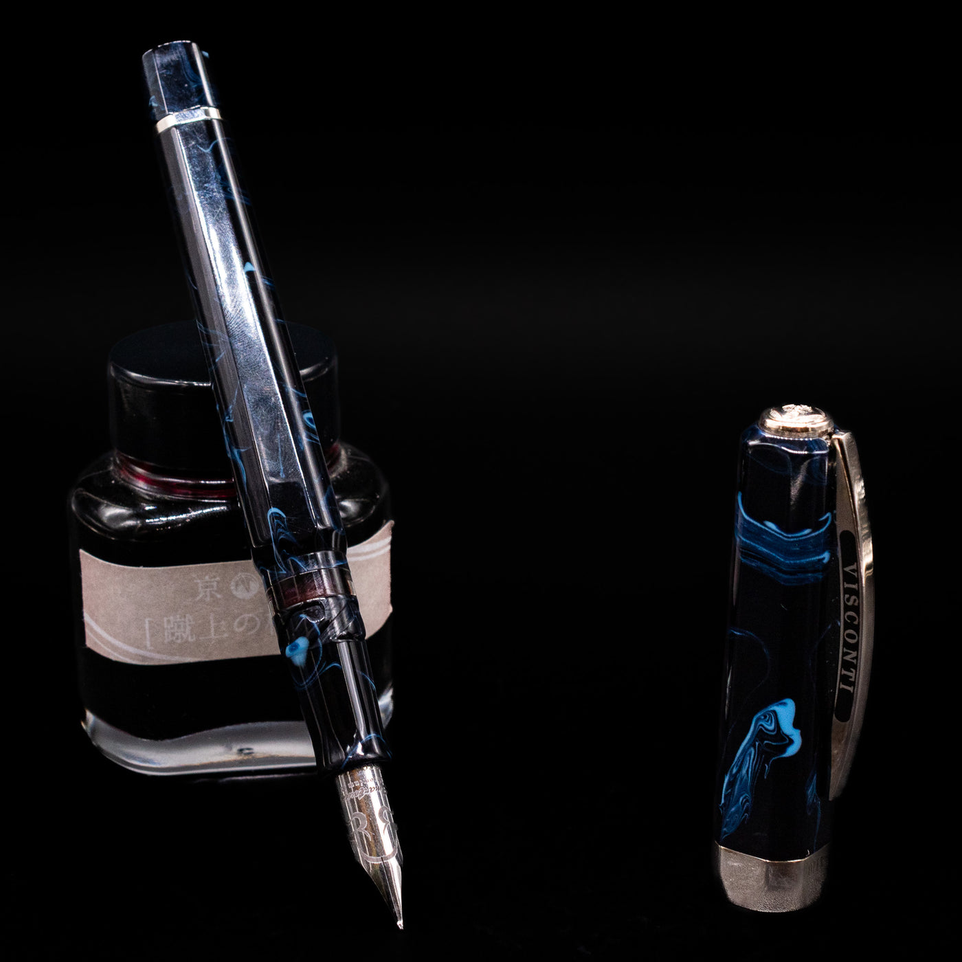 VISCONTI MILLENNIUM TFREE 万年筆 オペラ ブルー Visconti Opera Blue Typhoon Fountain Pen - Preowned – Truphae