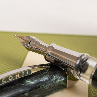 Visconti Opera Master 18k White Gold Nib