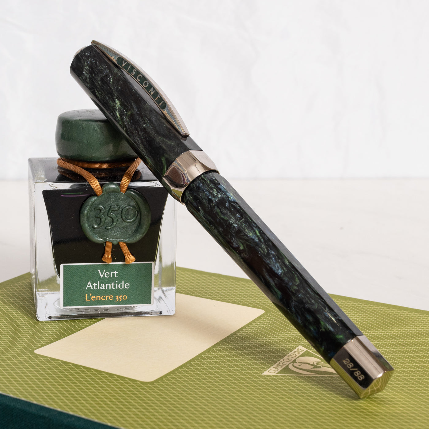 Visconti Opera Master Jonathon Brooks Green Fountain Pen