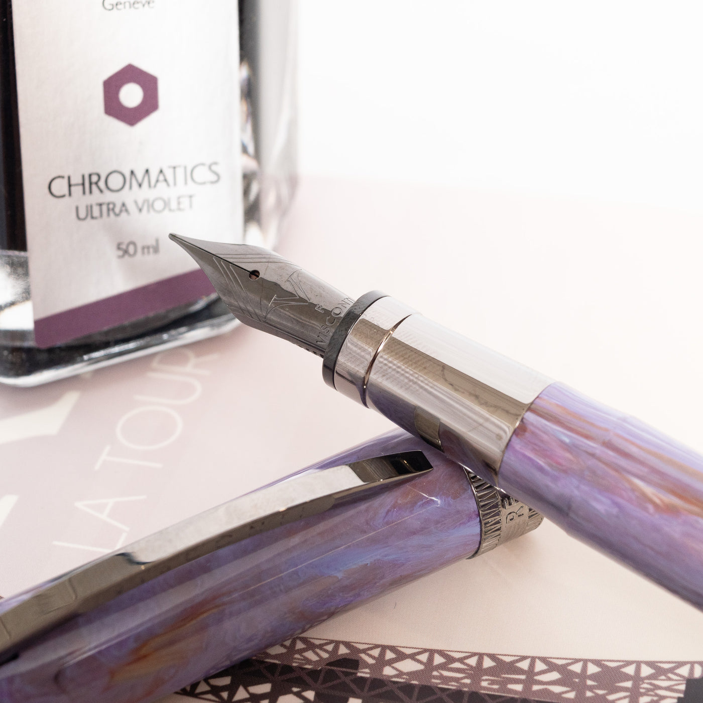 Visconti Rembrandt S Lavender Fountain Pen Nib