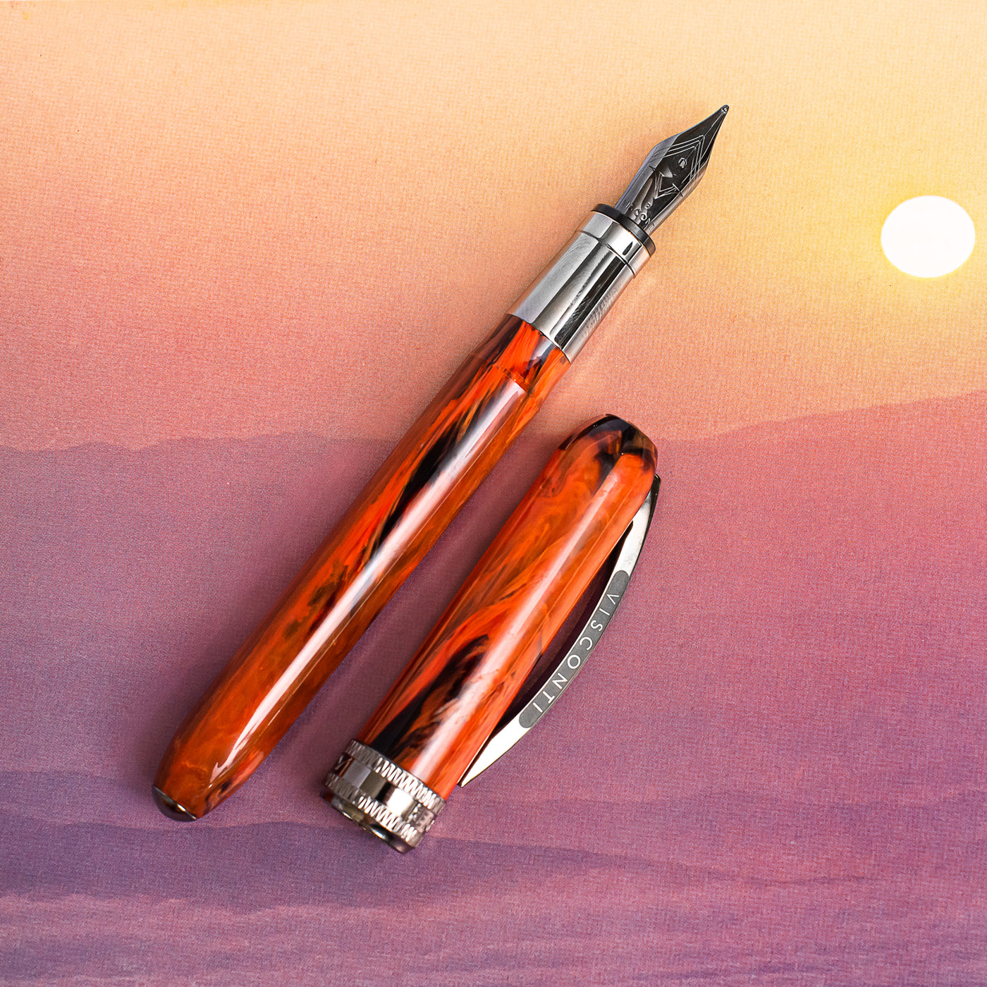 Visconti Rembrandt S Orange Fountain Pen