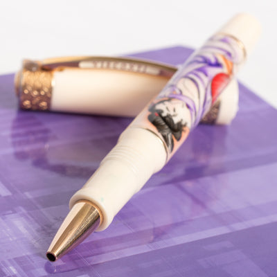 Visconti Shunga Limited Edition Rollerball Pen Uncapped