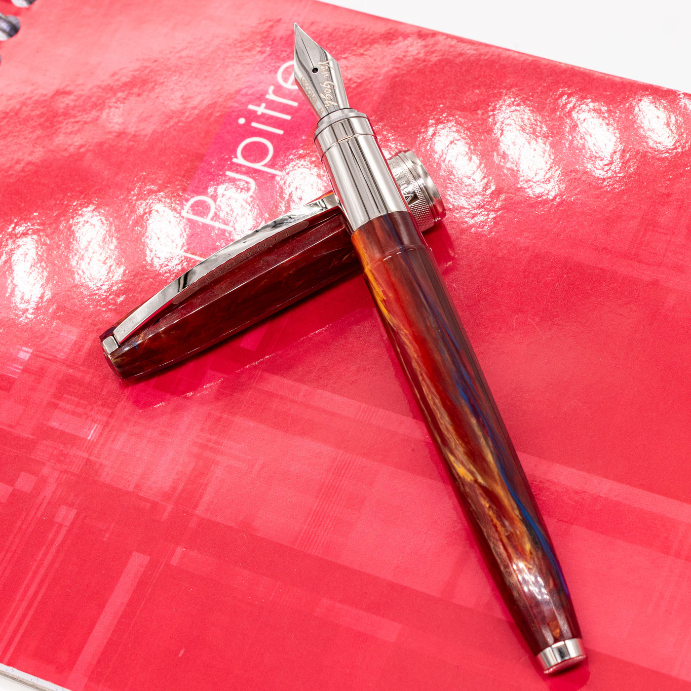 Visconti Van Gogh Fountain Pen - Vineyard swirl