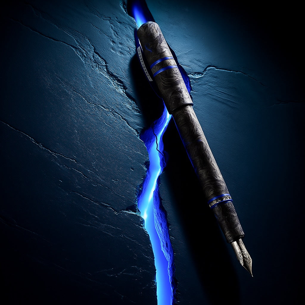 Visconti Homo Sapiens Fountain Pen - Carbon Abyssus