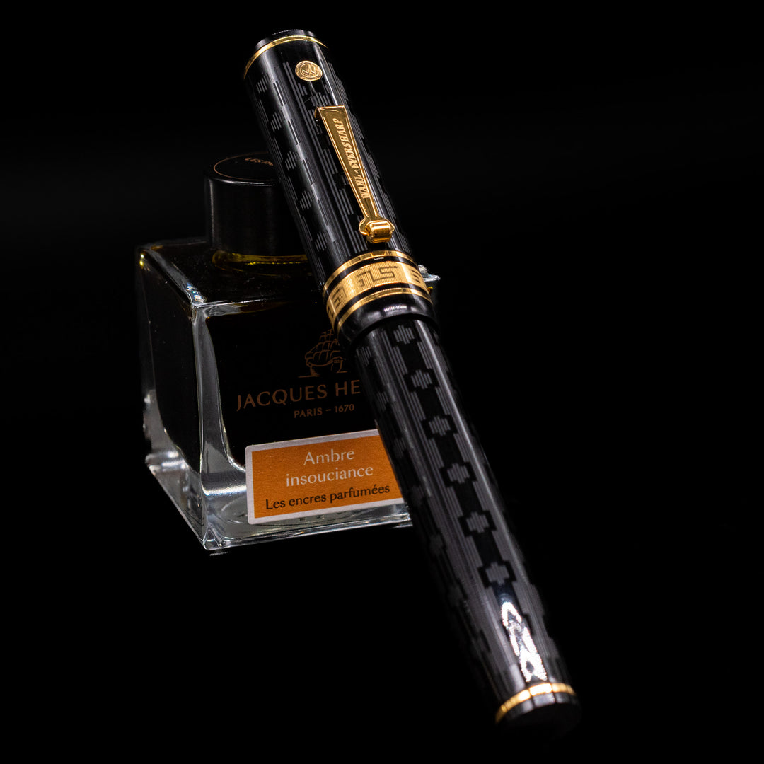 Wahl Eversharp Decoband Ebonite Chased - Gatsby Black – Truphae
