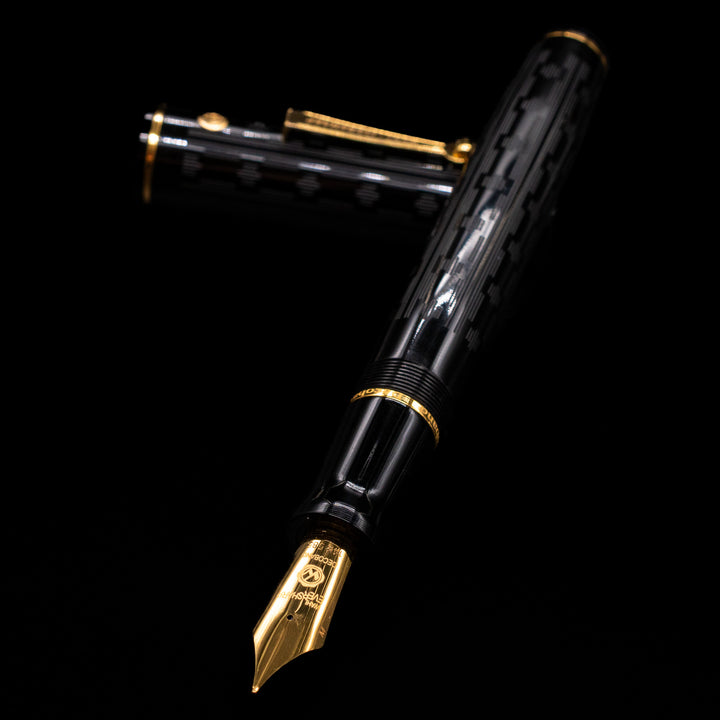 Wahl Eversharp Decoband Ebonite Chased - Gatsby Black – Truphae