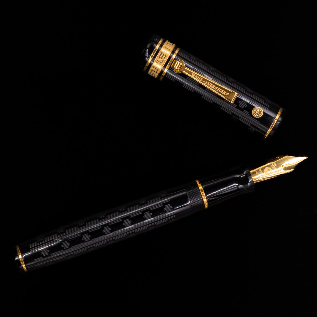 Wahl Eversharp Decoband Ebonite Chased - Gatsby Black – Truphae