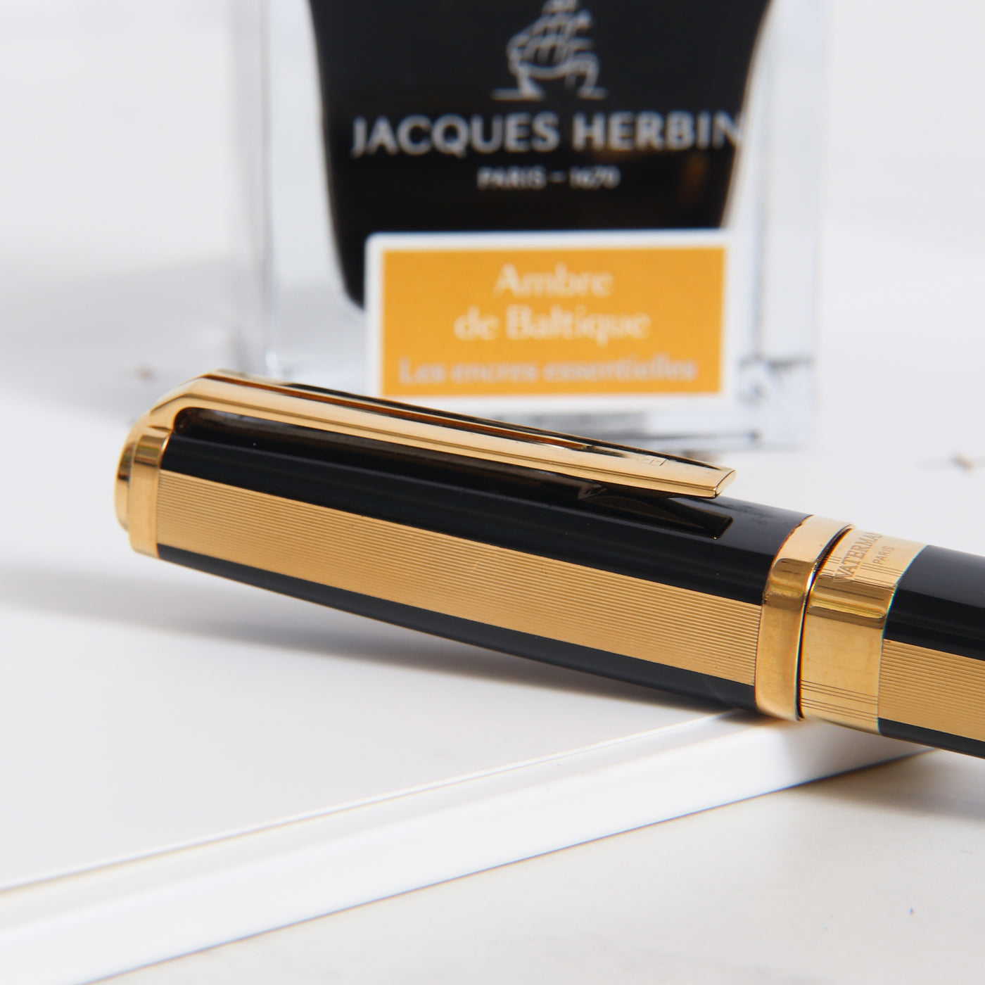 Waterman Exception Night & Day Large Fountain Pen - Preowned Clip