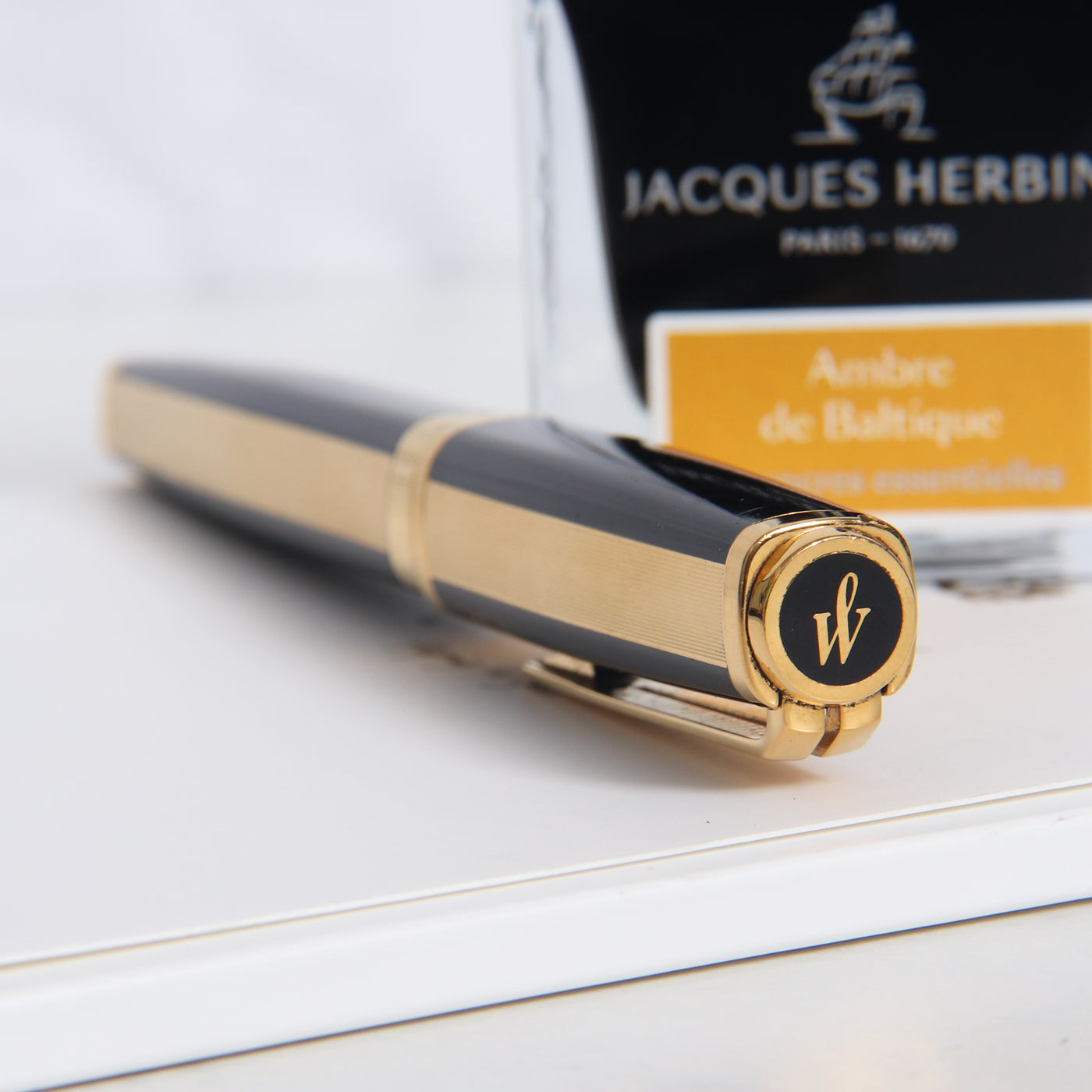 Waterman Exception Night & Day Large Fountain Pen - Preowned Logo