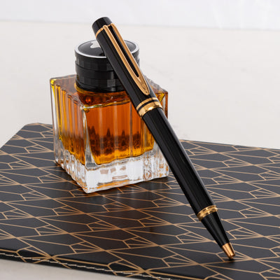 Waterman Le Man 200 Black & Gold Ballpoint Pen