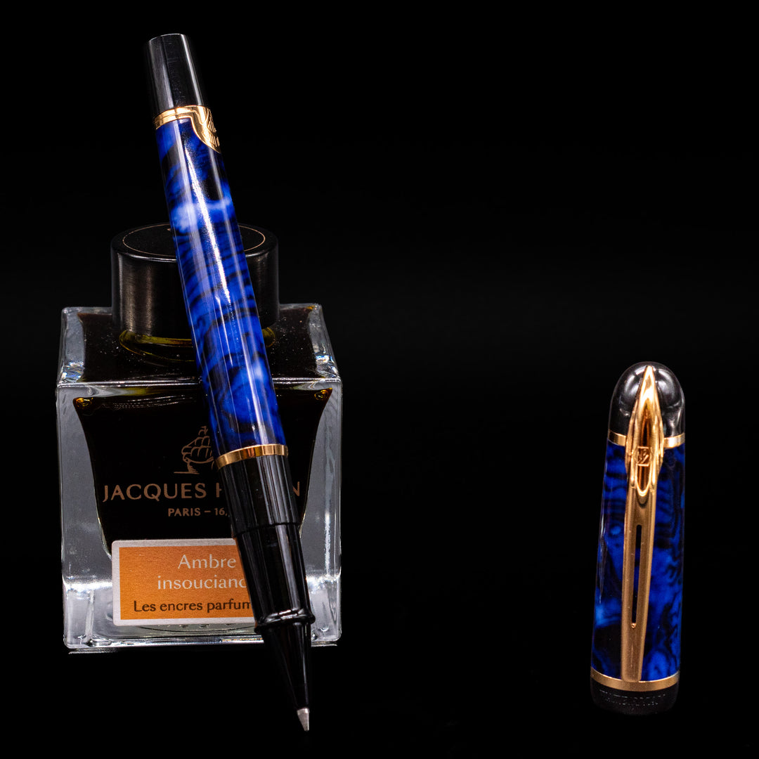 Waterman Phileas Rollerball Pen - Blue Marble – Truphae
