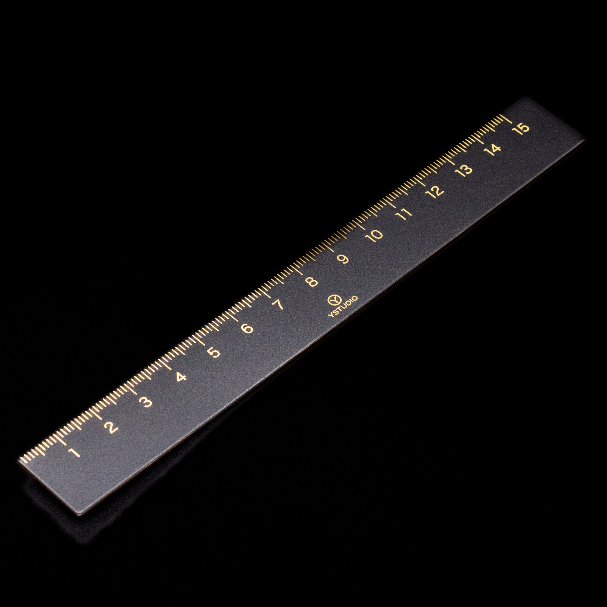 YStudio Ruler - Brassing | Brass Desk Ruler – Truphae