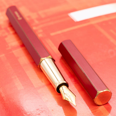 Ystudio Classic Revolve Red Fountain Pen EDC