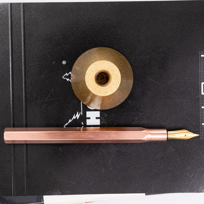 Ystudio Desck Classic Copper Fountain Pen EDC