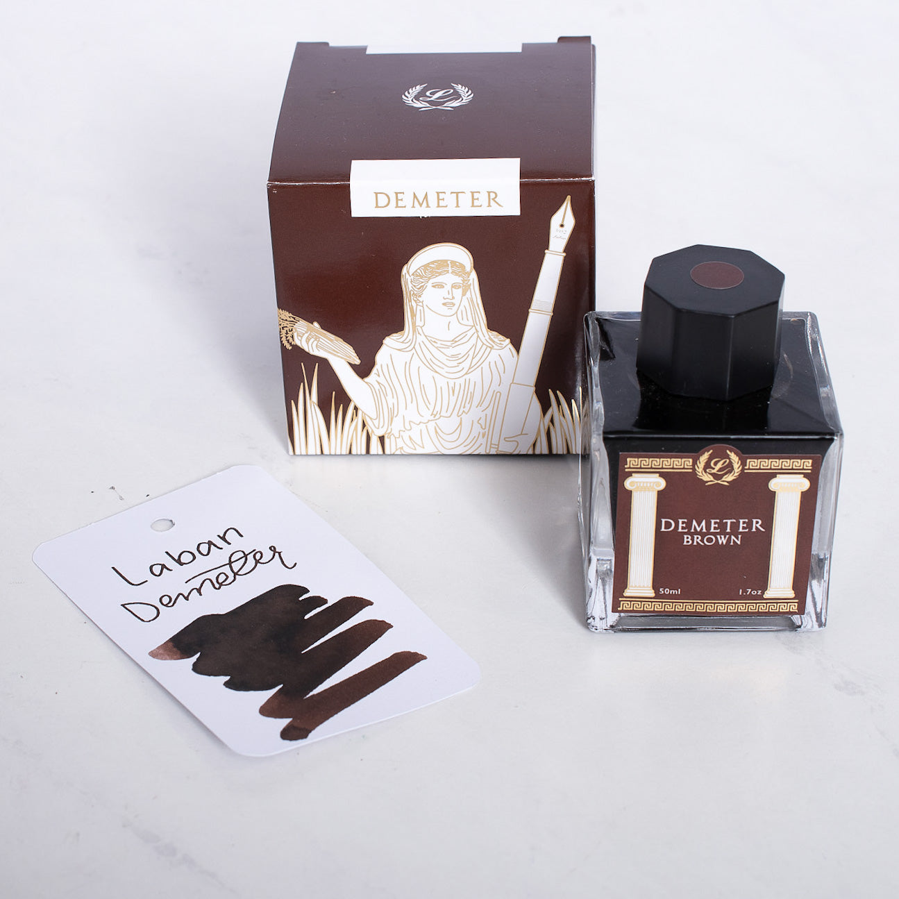 Laban Demeter Brown Ink Bottle | Truphae