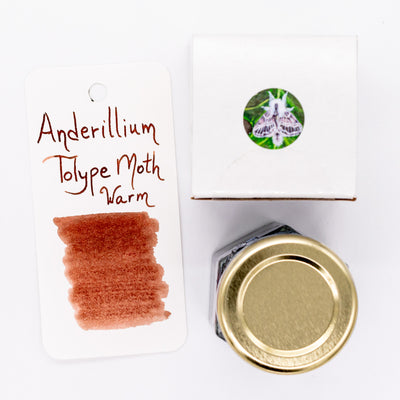 Anderillium Tolype Moth Warm Ink Bottle 1.5oz glass