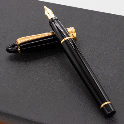 Aurora Ipsilon Resin Fountain Pen - Black resin